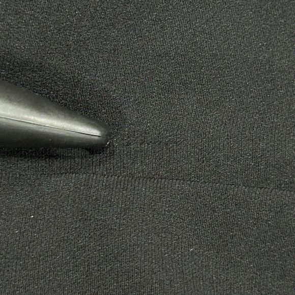 Torrid Blazer Women's Black 2 2X Open Front Shoulder Pads Faux Pockets Jacket - Picture 7 of 13